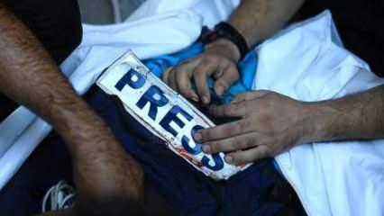 Gazze'de basın kanla susturuluyor! 4 ayda 15 gazeteci...