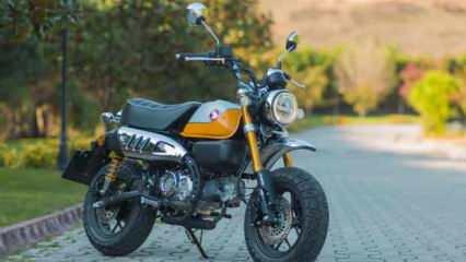 Honda'nın yenilenen mini motosikleti Monkey Türkiye'de satışa sunuldu