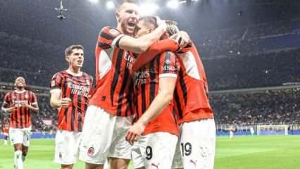 Inter derbide fena dağıldı! Milan finale yükseldi