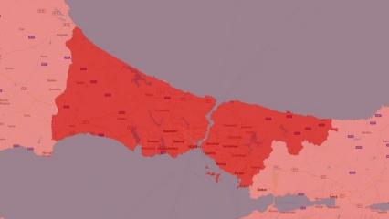 İstanbul'da deprem riskli ilçeler 2025: Güncel deprem haritası...