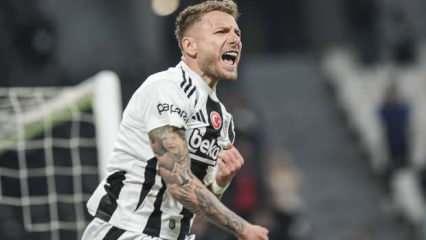 Kartal evinde gol yağdırdı! Dolmabahçe'de Immobile'nin gecesi