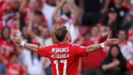 Kerem Aktürkoğlu hem attı hem attırdı! Benfica gol yağdırdı