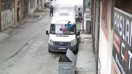 Nevşehir’de mucizevi kurtuluş: 2. kattan çöp kovasına düştü