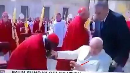 Papa Franciscus'in siyahilerle gündem olan videoları yeniden sosyal medyada konuşuluyor