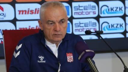 Rıza Çalımbay: Galatasaray maçı için bir şey diyemem