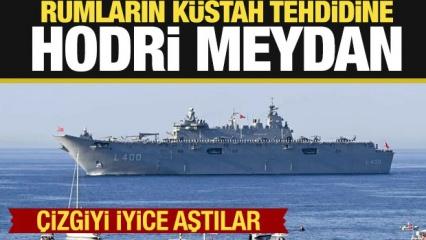 Rumların küstah tehdidine hodri meydan! - Gazete manşetleri