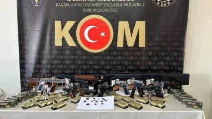 Sivas merkezli 4 ilde kaçak silah operasyonu: 18 gözaltı