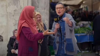 Sokak provokasyonu! Aldığı cevaplar sonrası çılgına döndü, millete hakaret etti