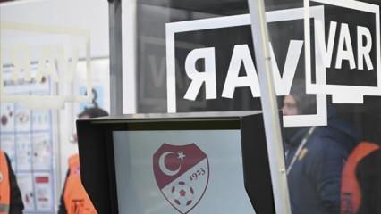 Süper Lig'de haftanın VAR kayıtları açıklandı