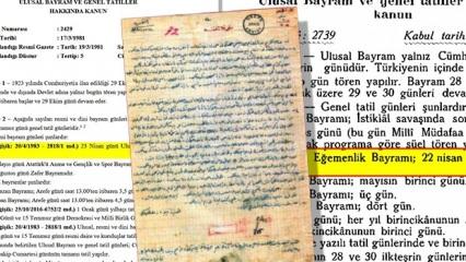 Tarihi belgede tarihi satırlar... Meclis'ten önce Hacı Bayram Camii! İşte 23 Nisan gerçeği