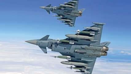 Türkiye 40 adet istiyor! Eurofighter Typhoon savaş uçağının özellikleri göz kamaştırıcı!
