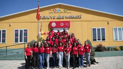 Vodafone Gönüllüleri, Gaziantepli çocukların 23 Nisan coşkusuna ortak oldu