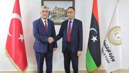 Bakan Bolat Libya Merkez Bankası Başkanı İssa ile görüştü