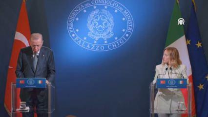 Başkan Erdoğan'dan İtalya'da önemli mesaj: Yeni ticaret hedefi 40 milyar dolar