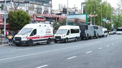 Beşiktaş'ta bazı yollar trafiğe kapatıldı!