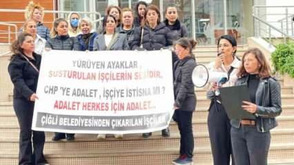 CHP'li belediye tarafından işten çıkartılan 17 kadın Ankara'ya yürümeye başladı