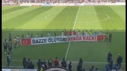 Çimentaş Elazığspor, Gazze'deki katliama sessiz kalmadı
