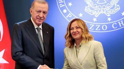 Cumhurbaşkanı Erdoğan: İtalya ile ticaret hedefimiz 40 milyar dolar