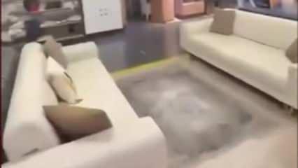 Eskidji Pazar’da mobilya mağazası milyonluk vurgun