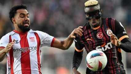 Galatasaray - Sivasspor! Muhtemel 11'ler