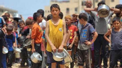 İsrail yardımları engelliyor: Gazze'de 3 bin 500 çocuk açlıktan ölebilir
