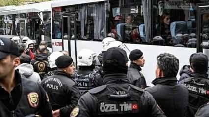 İstanbul'da 1 Mayıs'ta gözaltına alınanlardan 36'sı adliyeye sevk edildi
