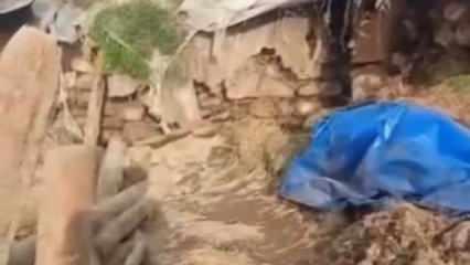 Kars'ta ahır çöktü! Büyükbaş hayvanları telef olan besicinin dünyası başına yıkıldı