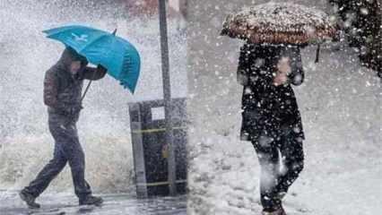 Meteoroloji'den uyarı: Kuvvetli sağanak, fırtına, toz taşınımı...