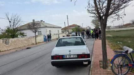Otomobille çarpışan elektrikli motosiklet sürücüsünün gözü çıktı
