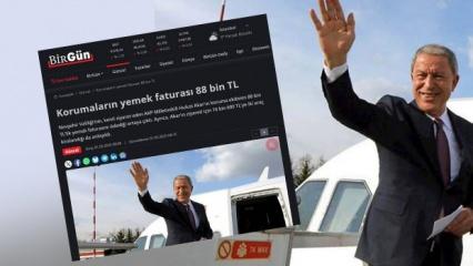 Valilikten 'Hulusi Akar'ın korumalarının yemek faturası 88 bin TL' haberine yalanlama