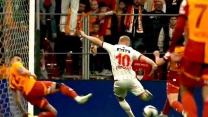 Rams Park'ta tartışmalı pozisyon! Sivasspor'un golü iptal edildi