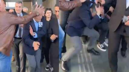 Sırrı Süreyya Önder'in anma töreninde provokasyon: Özgür Özel saldırıya uğradı!