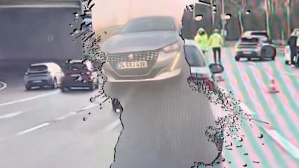 Sosyal medyayı ikiye bölen görüntü: "Yarıştığı" arabayı radara yakalattı