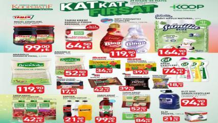 Tarım Kredi Kooperatif Market indirimli ürünler kataloğu! Fiyatlar cep yakmıyor
