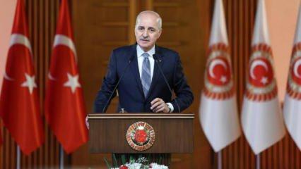 TBMM Başkanı Kurtulmuş'tan yeni anayasa açıklaması