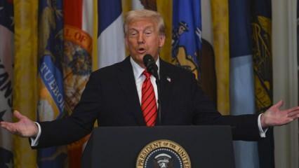 Trump borsadaki zayıflığı değerlendirdi... Suçu Biden'a attı!