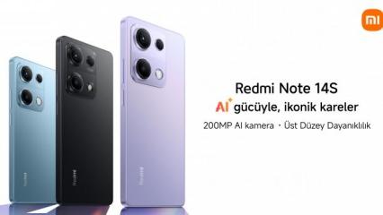 Xiaomi, Redmi Note 14S’i Türkiye'de Satışa Sunuyor