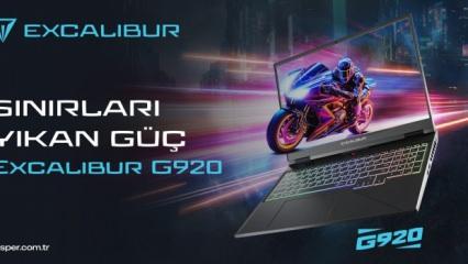 Excalibur G920 yapay zeka destekli üst düzey donanımıyla geliyor!