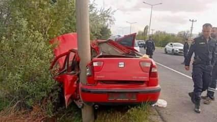 Elazığ’da trafik kazası: 2 yaralı