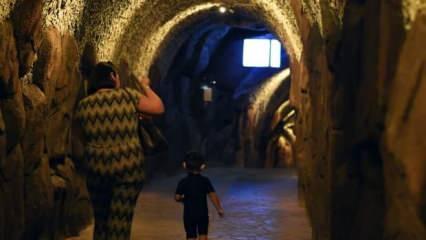 Antalya’da 5 yıldızlı otelden falezlere gizli tünel yapılmış