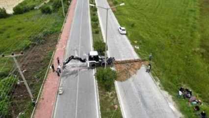 Antalya'da tapulu yola mahkeme freni: Trafiğe kapatıldı