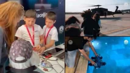 Bakan Göktaş ‘gurur duyuyorum’ diyerek açıkladı! Çocuklar TEKNOFEST’te 