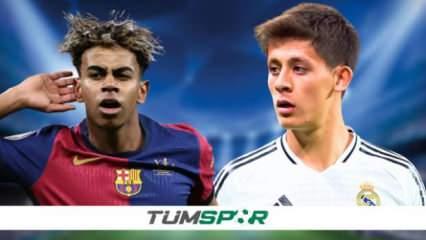 Barcelona - Real Madrid: Arda Güler ilk 11 başlıyor!