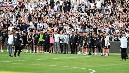 Beşiktaş’tan taraftara açık antrenman