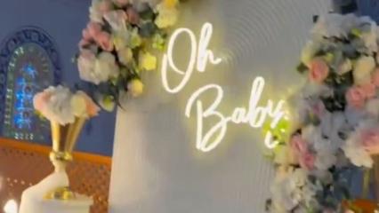 Camide 'baby shower' partisi! Müftülükten açıklama