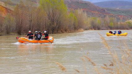 Çoruh Nehrinde rafting rüzgarı: Bayburt sporda yükseliyor