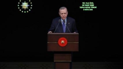 Cumhurbaşkanı Erdoğan'dan son dakika açıklamaları