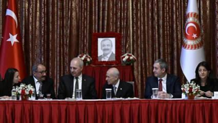 Devlet Bahçeli, Sırrı Süreyya Önder'in anma törenine katıldı!