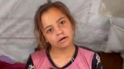 Gazzeli kız yürek dağladı: "Yemin ederim yemek yemedik"