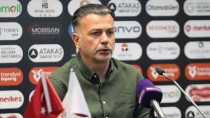 Hatayspor Teknik Direktör Murat Şahin: Final havasında bir maç oldu